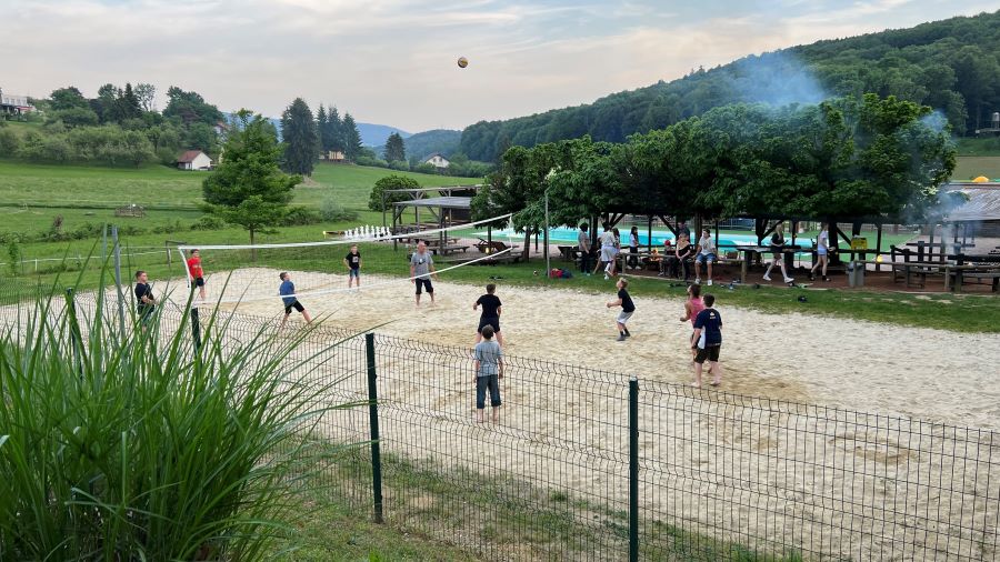 Image of Beach volleyball in the Tree-Hotel