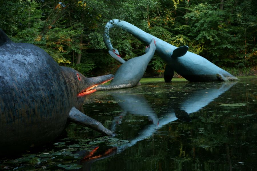 Image of Fish-dinosaurs in Styrassic Park