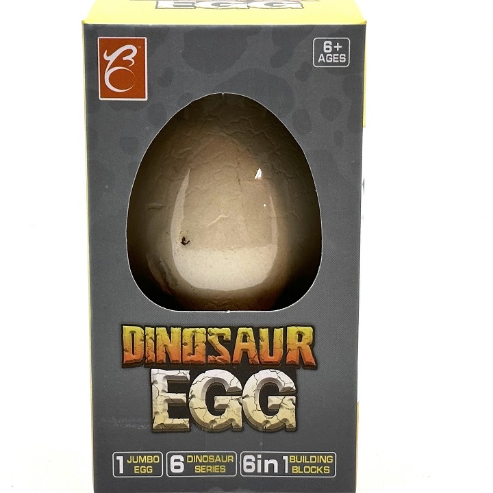 Picture of dinosaur egg to be knocked out with dinosaur surprise