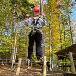 Picture of low ropes course in Styrassic Park