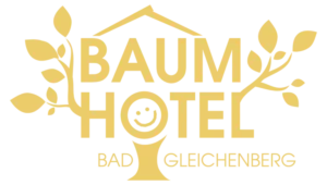 Image of yellow treehotel logo in Bad Gleichenberg