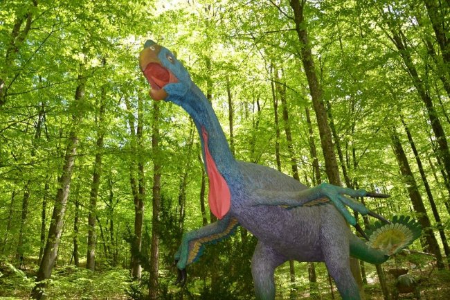 Kép a Giganto ragadozóról a Styrassic Parkban