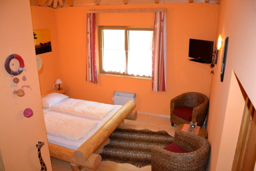 Bild von Baumhaus Afrika Classic Schlafzimmer