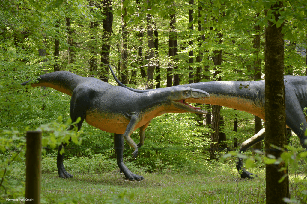 Bild von Allosaurier im Styrassic Park