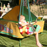 Bild vom Kinderkarussell im Styrassic Park