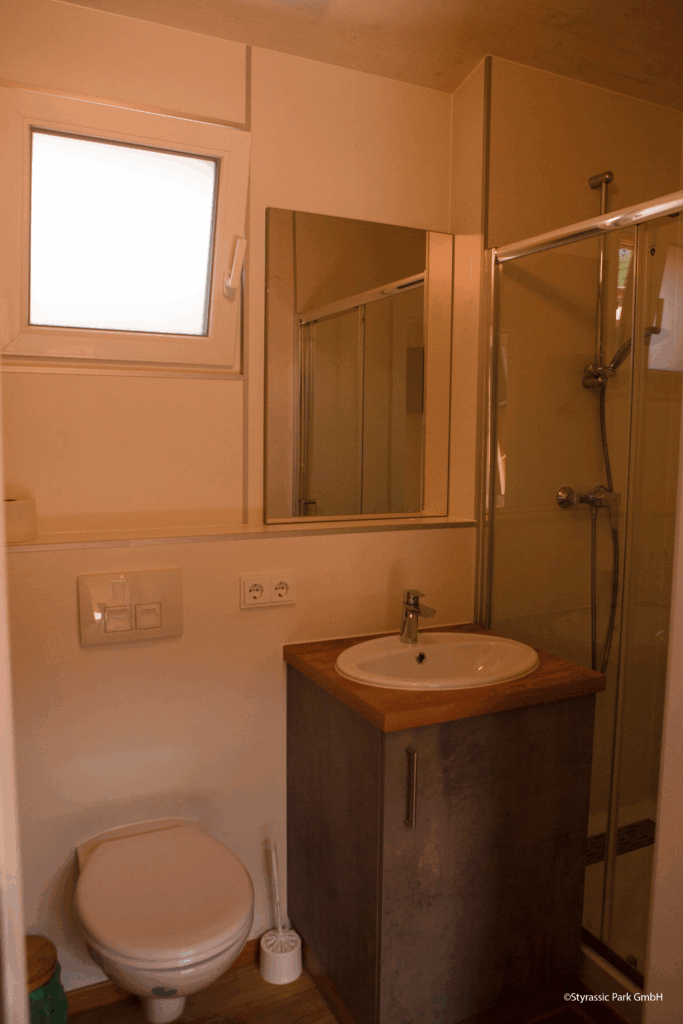 Bild von Badezimmer im Baumhotel Bad Gleichenberg