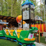 Bild von Dino-Achterbahn im Styrassic Park