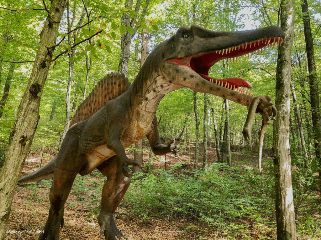 Bild von Spinosaurus im Styrassic Park