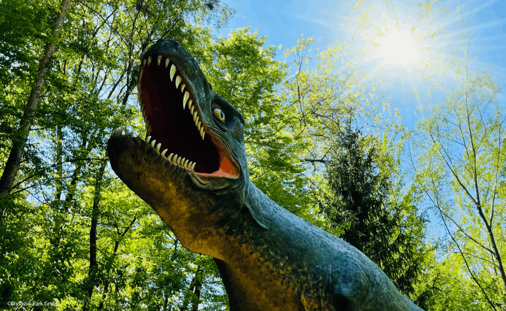 Bild von TREX-Kopf im Styrassic Park